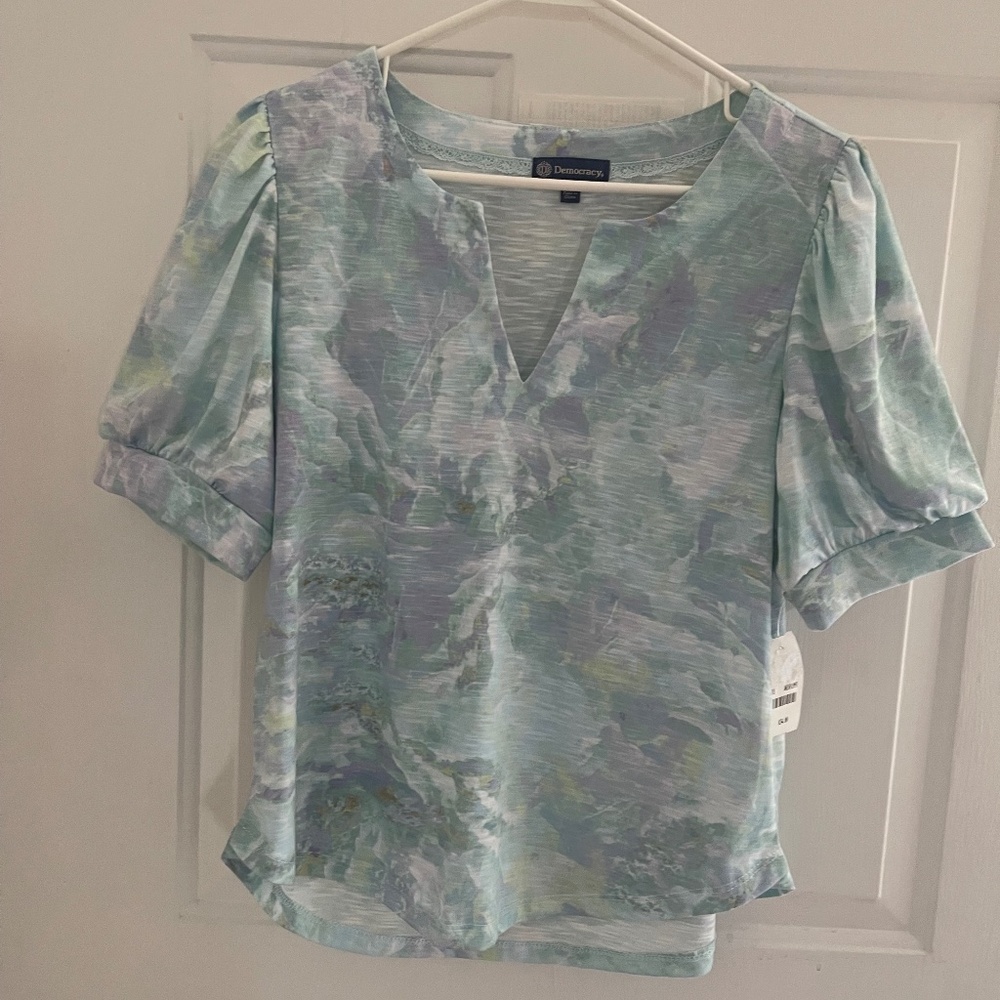 Democracy Top NEW  watercolor print
